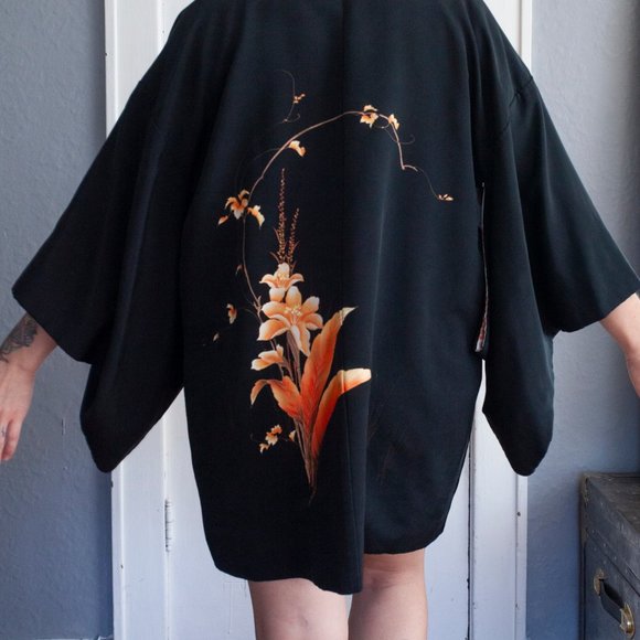 Vintage Haori Kimono Jacket - Picture 7 of 7